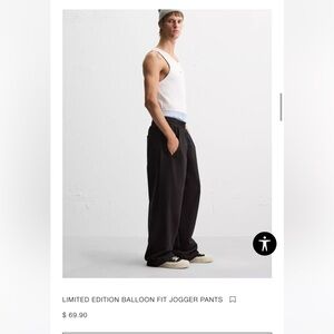 Zara Balloon fit jogger 4393/411/800